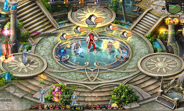 一场震动游戏圈的决赛现场中观众席上的国民校长内心毫无波澜