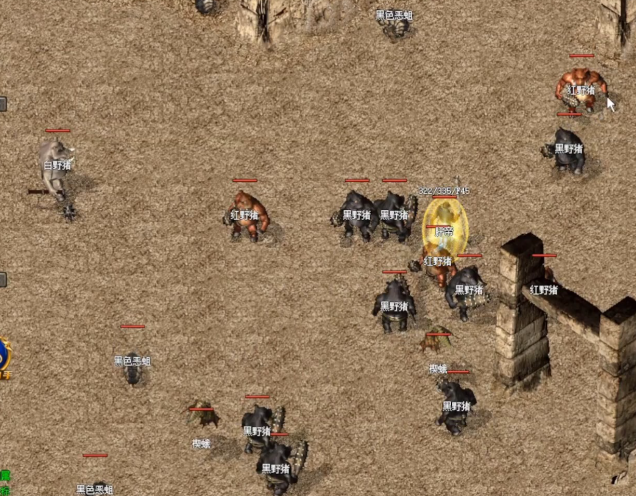 玩家们能够在这里体验到全新的传奇玩法